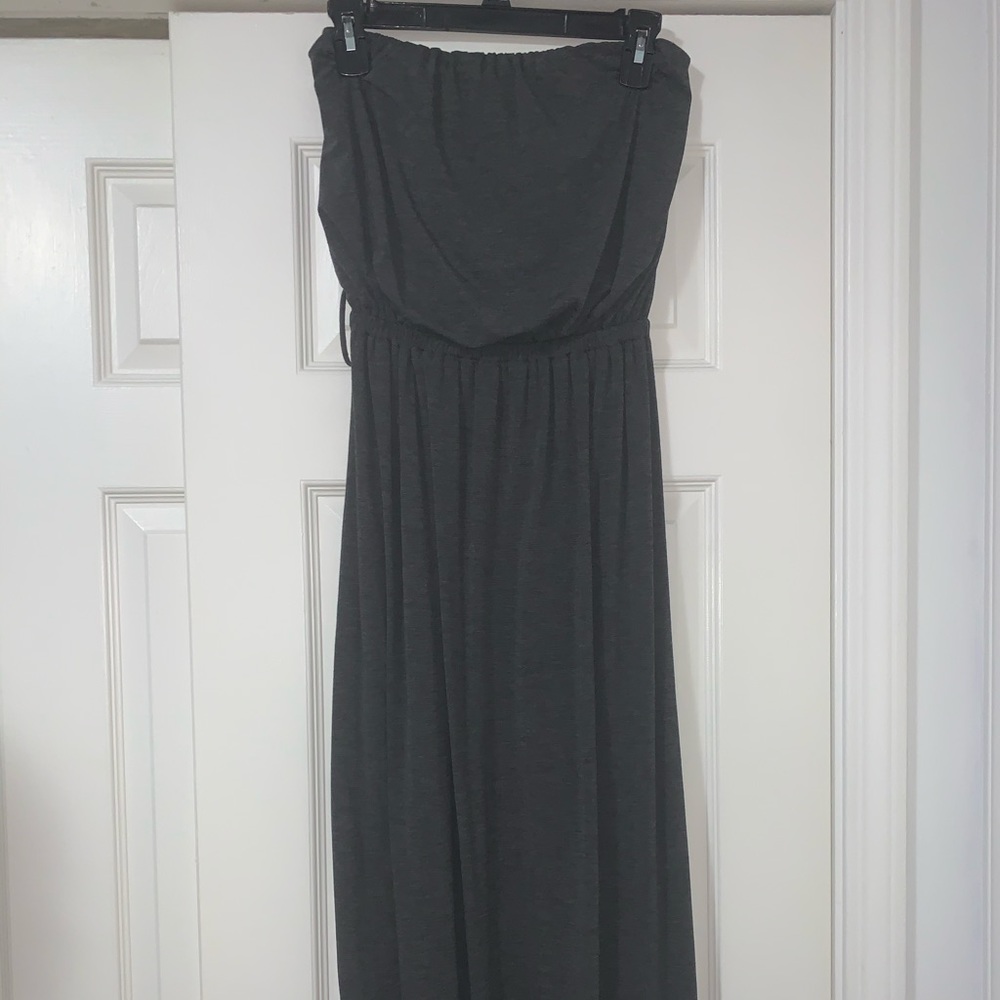 Gray Maxi Dress